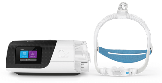 AirSense11-CPAP-Gerät-mit-AirFit-P30i-Maske-für-PAP-Therapie